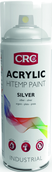 PINTURA ACRÍLICA ANTI CALÓRICA PLATA 400 ml 31096-AA CRC