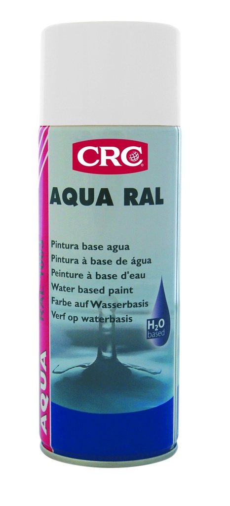 PINTURA AQUA RAL 9010 BLANCO MATE 400 ml 32198-AA CRC