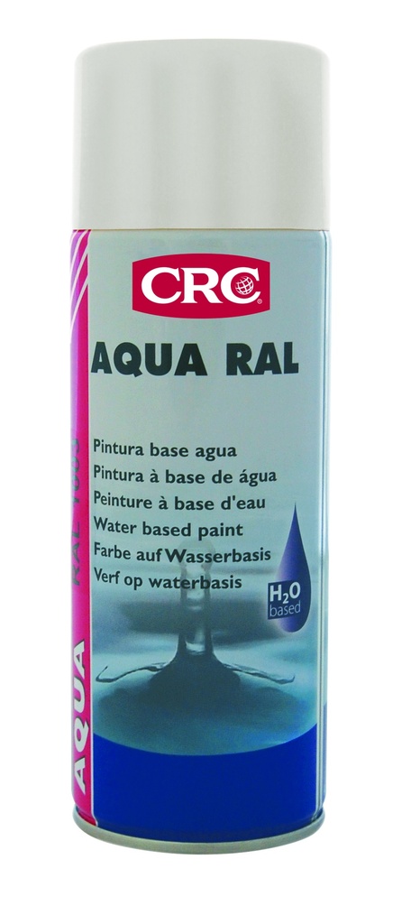 PINTURA AQUA RAL 9010 BLANCO BRILLANTE 400 ml 32204-AA CRC