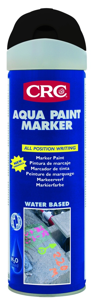 PINTURA AQUA MARKER FLUO NEGRO 500 ml 32461-AA CRC