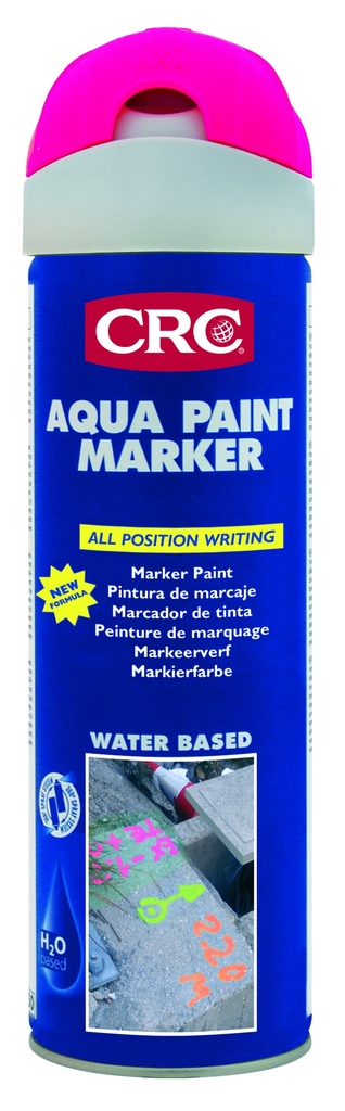 PINTURA AQUA MARKER FLUO FUCSIA 500 ml 32462-AA CRC