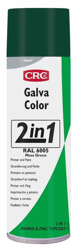 GALVACOLOR RAL 6005 VERDE MUSGO 500 ml 33351-AA CRC