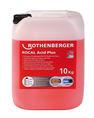 DESCALCIFICADOR ROCAL ACID PLUS ROTHENBERGER 10 L