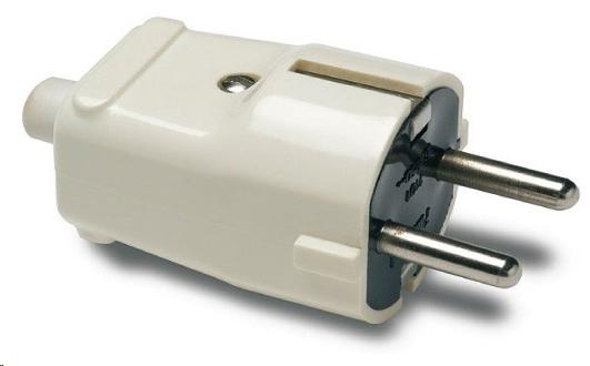 CLAVIJA 4,8mm TT 16A-250V BLANCO