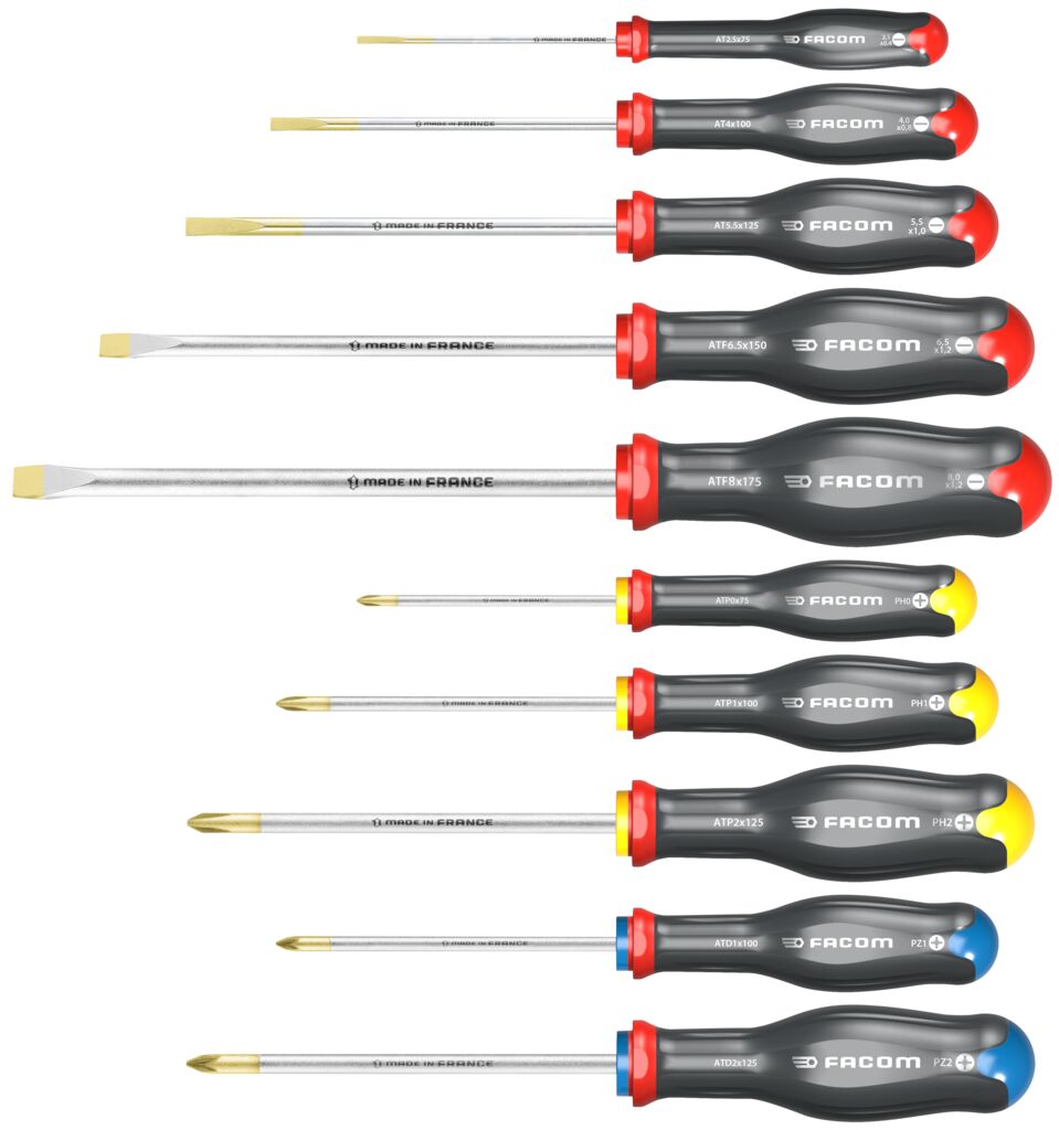 JUEGO DE 10 DESTORNILLADORES PROTWIST2