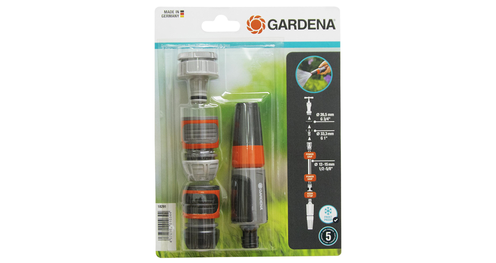 KIT COMPLETO RIEGO 13 - 15 mm GARDENA