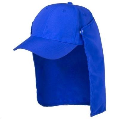 GORRA AZUL CON CUBRE CUELLOS