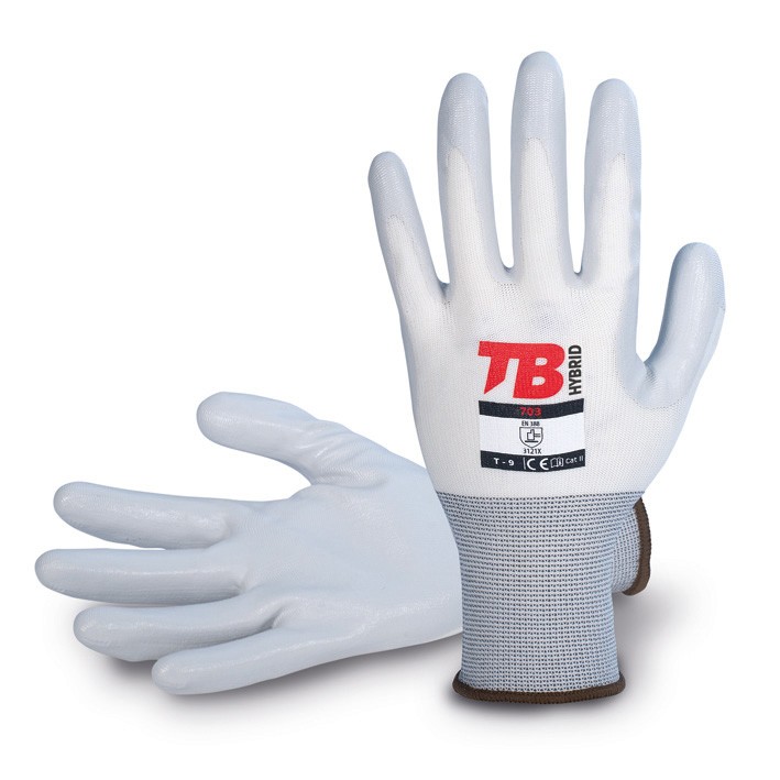 GUANTES NITRILO TB 703 7