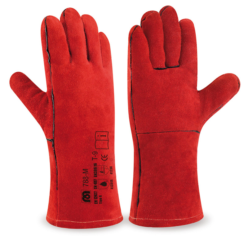 GUANTES SERRAJE VACUNO MARCA 788-M