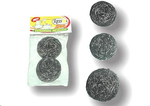 ESTROPAJO ACERO INOX 40 GS