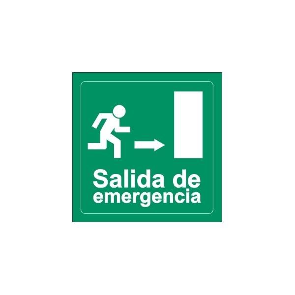 ROTULO INF. "SALIDA EMERG.DCHA"