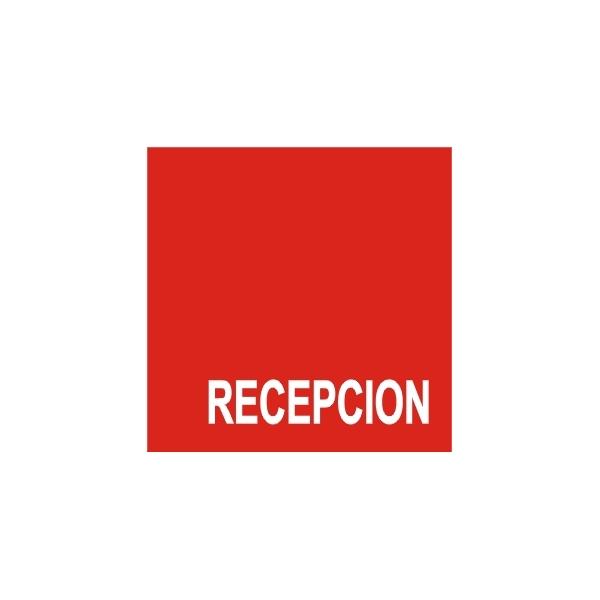 ROTULO INF. "RECEPCIÓN"