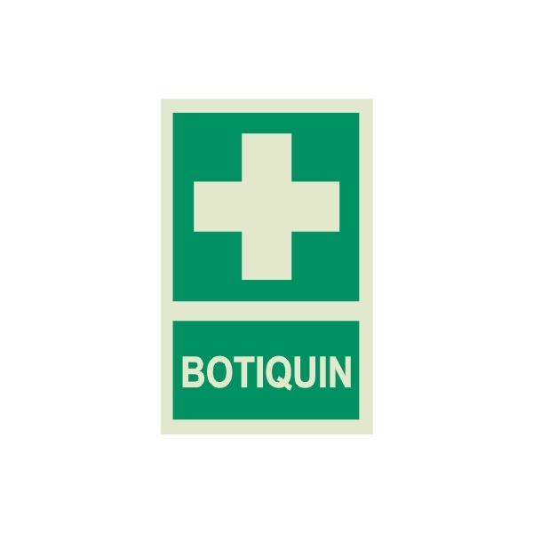 CARTEL FOTO LUMINOSO "BOTIQUÍN"