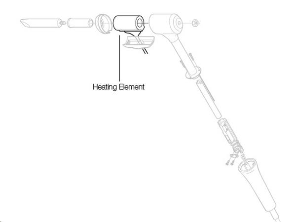 RECAMBIO RESISTENCIA JBC 325W