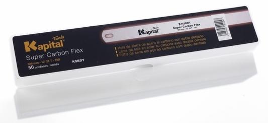 HOJAS DE MANO DOBLE CORTE ACERO CARBONO