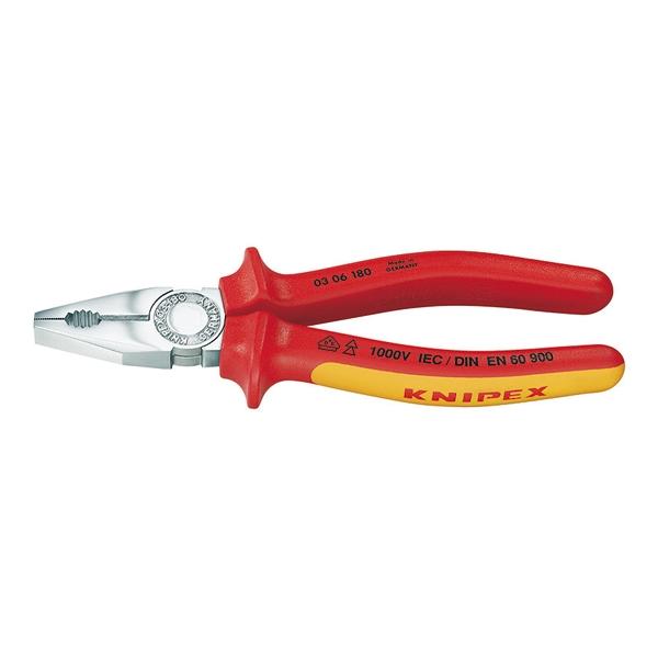 ALICATE UNIVERSAL AISLADO KNIPEX 03 06 160