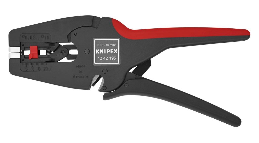 ALICATE PELACABLES AUTOMÁTICO KNIPEX 12 42 195