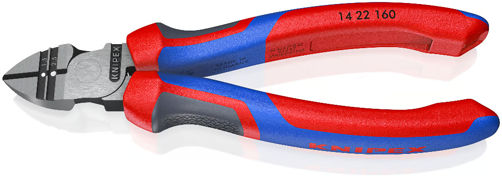 ALICATE CORTE DIAGONAL PELACABLES KNIPEX 14 22 160