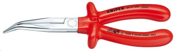 ALICATE PUNTA CURVA AISLADO KNIPEX 26 27 200