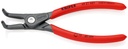 ALICATE ANILLOS EXTERIORES CURVO KNIPEX 49 21 A 19-60