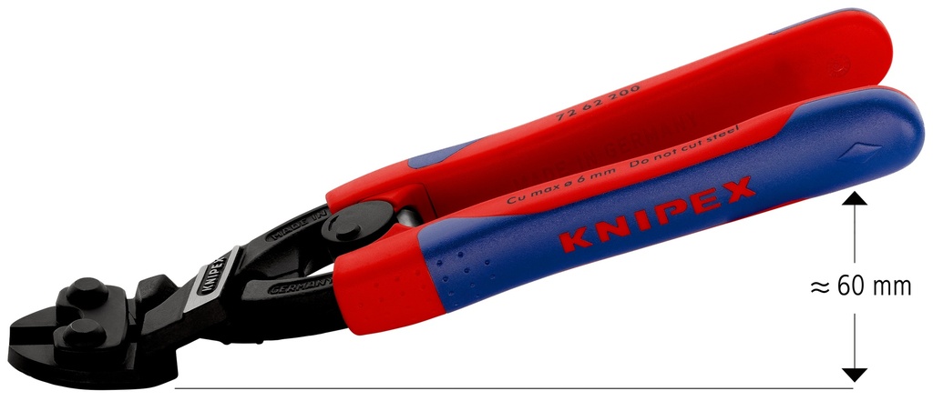 ALICATE CORTE DE FUERZA KNIPEX 72 62 200