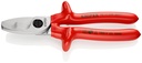 TIJERAS CORTACABLES AISLADAS KNIPEX 95 17 200