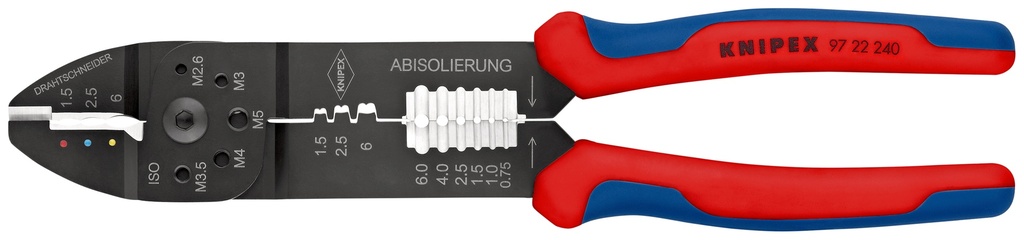 ALICATE PARA CRIMPAR TERMINALES KNIPEX Ref.9722240
