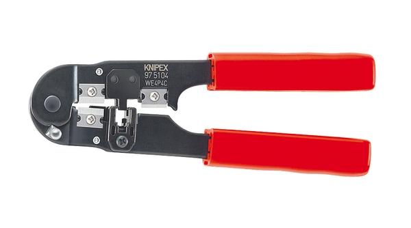 ALICATE CRIMPAR TERMINALES KNIPEX 97 51 04