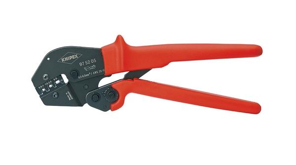 ALICATE CRIMPAR TERMINALES KNIPEX 97 52 05