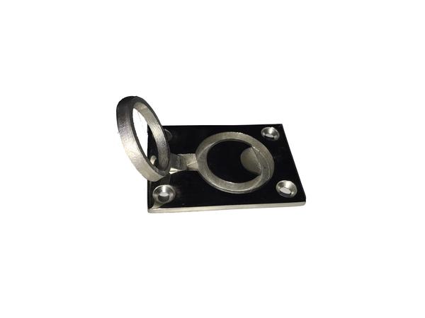 TIRADOR ANILLA INOX 316 RECTANGULAR  38X48mm.