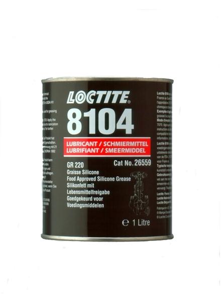 8104 LOCTITE GRASA SILICONA ALIMENTARIA 1Lts.