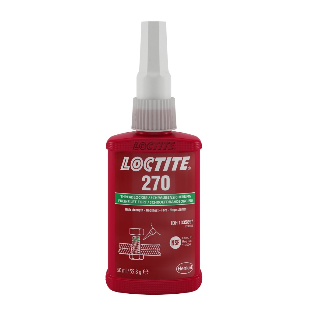 270 LOCTITE FIJADOR ALTA RESISTENCIA 50ml