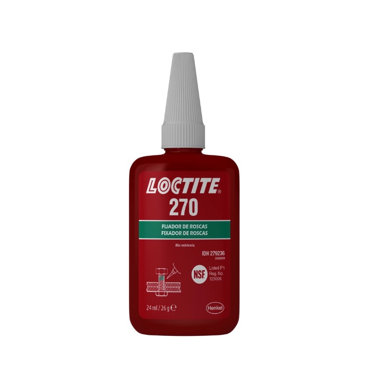 270 LOCTITE FIJADOR ALTA RESISTENCIA 24ml