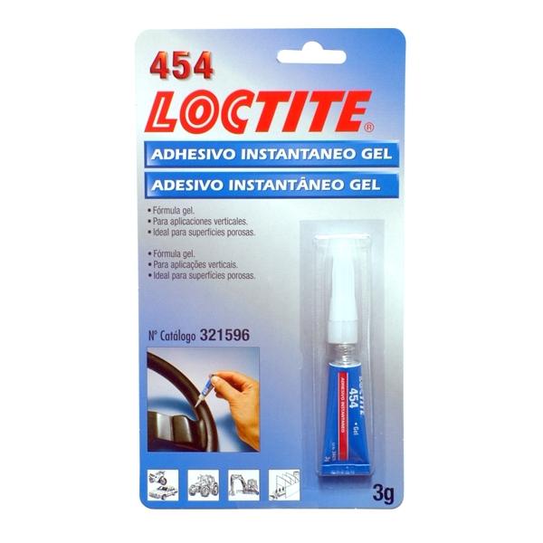 454 LOCTITE ADHESIVO INSTANTÁNEO GENERAL GEL 3g