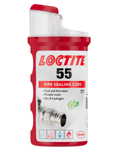 55 LOCTITE HILO SELLADOR TUBERÍAS 160 m