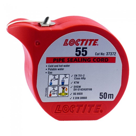 55 LOCTITE HILO SELLADOR TUBERÍAS 50 m