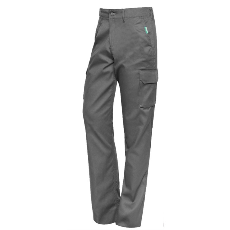 PANTALÓN MULTIBOLSILLOS CONFORT FIT GRIS 36-38