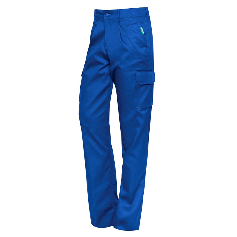 PANTALÓN MULTIBOLSILLOS CONFORT FIT AZUL 36-38