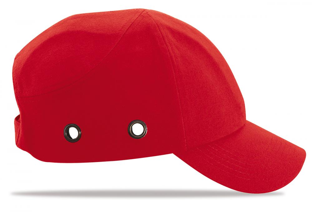 GORRA PROTECCIÓN ANTIGOLPES ROJA MARCA BUMPER 2088-GP R