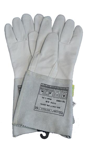 GUANTES SOLDADURA VACUNO WELDAS 10-1005 Talla: L