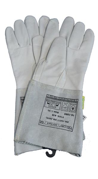 GUANTES SOLDADURA VACUNO WELDAS 10-1005 Talla: L