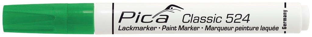 MARCADOR PICA 524 PERMANENENTE CLASSIC VERDE