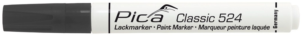 MARCADOR PICA 524 PERMANEN. CLASSIC NEGRO