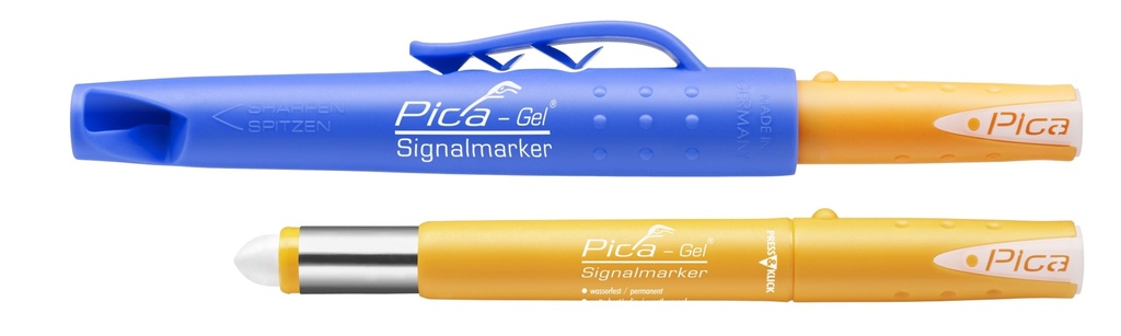MARCADOR PICA SEÑALIZADOR GEL BLANCO