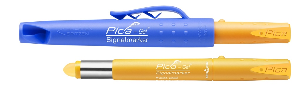 MARCADOR PICA SEÑALIZADOR GEL AMARILLO