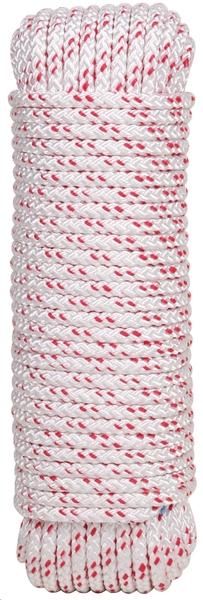CUERDA PES TRENZ CON ALMA 6 mm 5 m BLANCA
