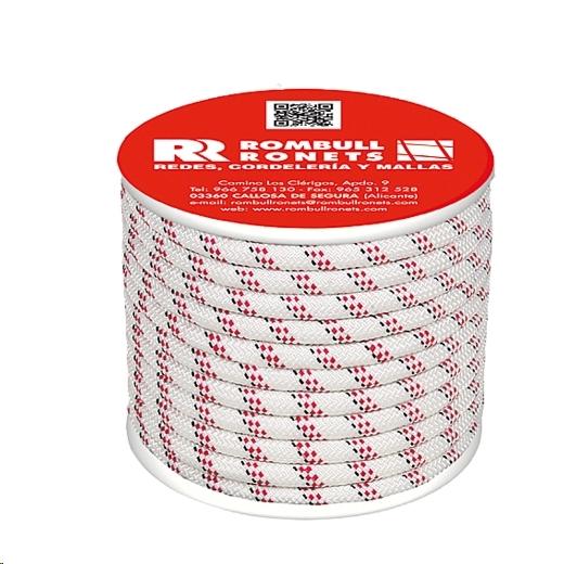 CARRETE CUERDA CTAMT PES 15 m BLANCA 10 mm