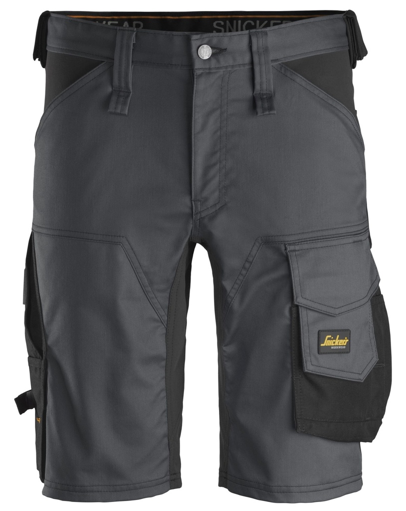 PANTALÓN CORTO ELÁSTICO SLIM FIT ALLROUNDWORK 6143 GRIS 54