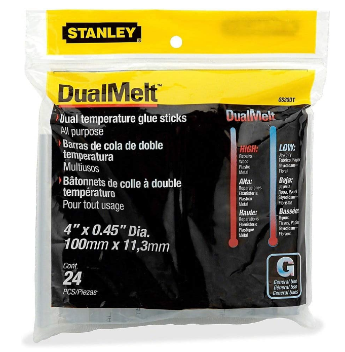 BARRAS SILICONA STANLEY DUALMELT GS20DT