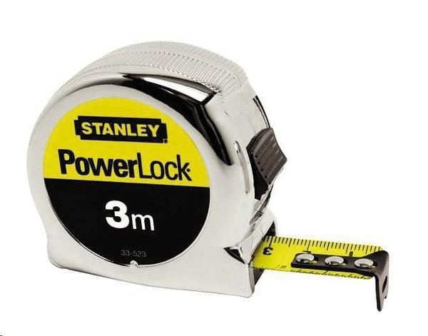 FLEXÓMETRO STANLEY POWERLOCK METÁLICO 3